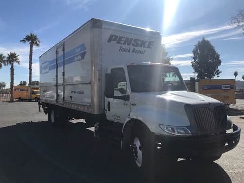 2022 International MV607 Box Truck - 220HP, 6 Speed Automatic, Roll up Door