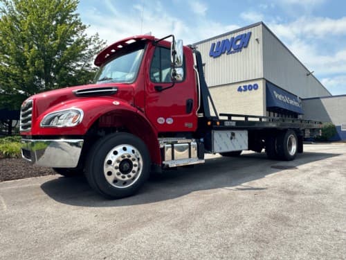 2025 Freightliner M2 106 Medium Duty WITH A CENTURY 21.5' STEEL CARRIER  (SK#: 6119C)
