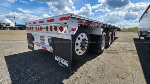 2023 WESTERN TRAILER 48' Quad Axle Flat