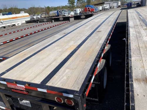 Used 2022 FONTAINE VELOCITY 53' CLOSED SLIDING TANDEM FLATBED Flatbed Trailer in Longview, TX