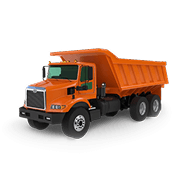 Icon representing dump trucks