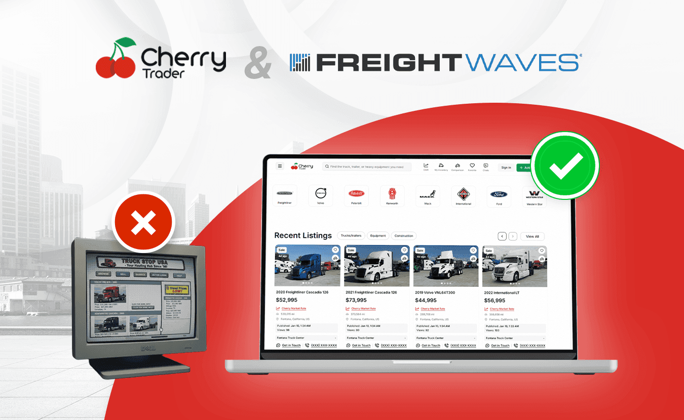 Cherry Trader Recognized by FreightWaves as the Next-Gen Heavy Equipment Marketplace
