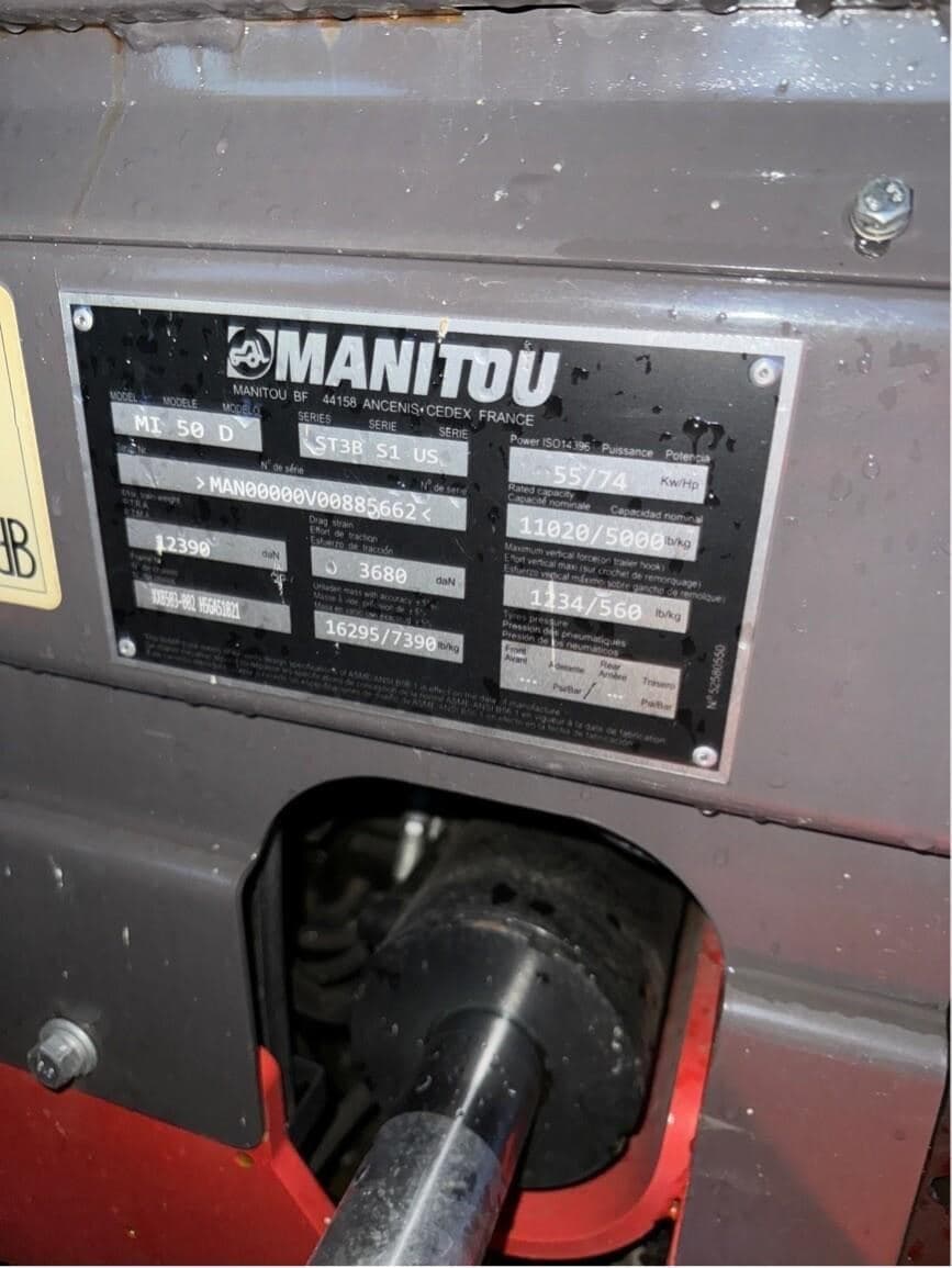 2022 MANITOU MI50D FL5663 image 6